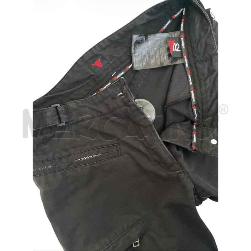 PANTALONE MOTO DAINESE NERO TG.42 CON PROTEZIONI GINOCCHIA | Mercatino dell'Usato Rivoli 3