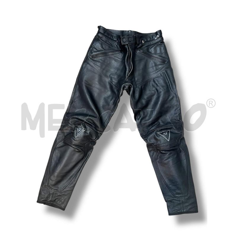 PANTALONE MOTO DAINESE PELLE NERO TG.54 | Mercatino dell'Usato Rivoli 1