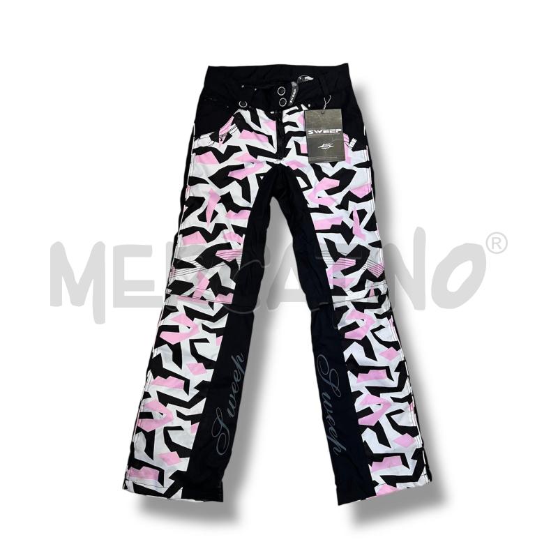 PANTALONE MOTO SWEEP TG.36 CAMOUFLAGE ROSA BN  | Mercatino dell'Usato Rivoli 1