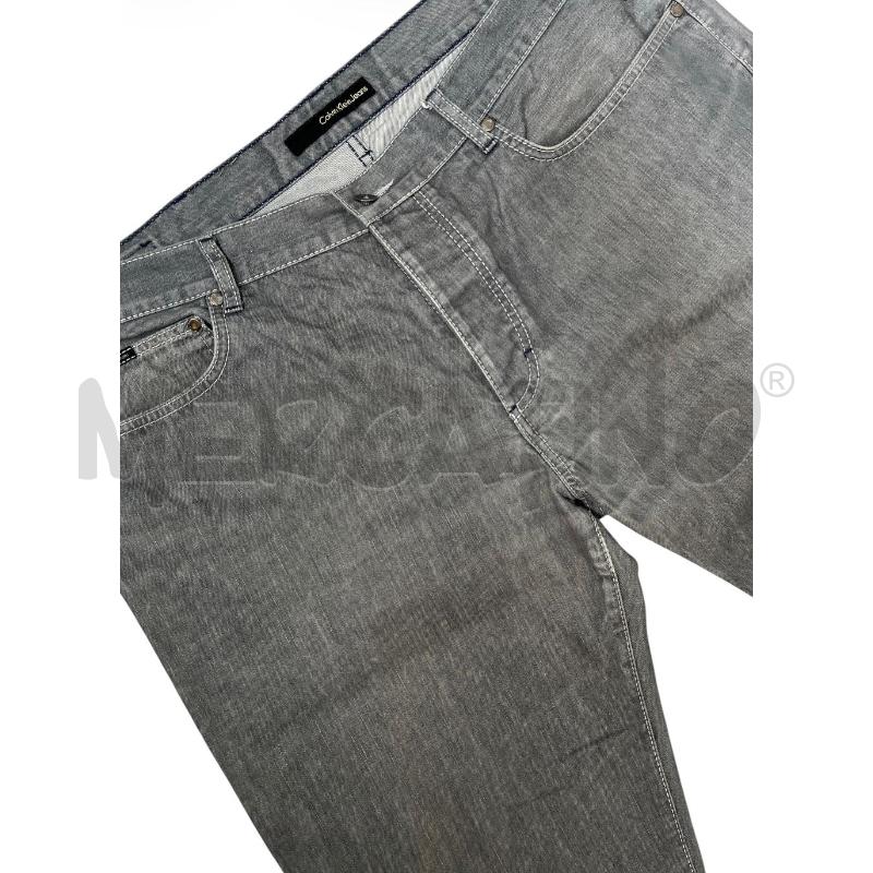PANTALONE UOMO CALVIN KLEIN JEANS GRIGIO MELANGE  | Mercatino dell'Usato Rivoli 3