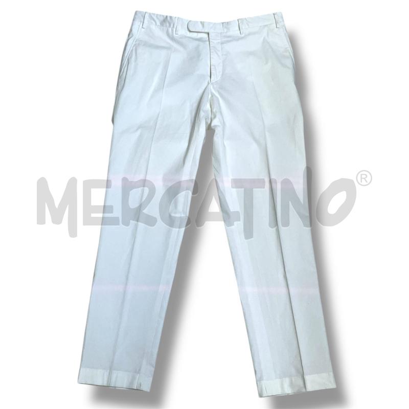 PANTALONE UOMO COLLECTION CORNELIANI BIANCHI | Mercatino dell'Usato Rivoli 1