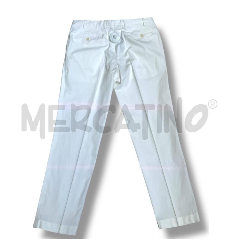 PANTALONE UOMO COLLECTION CORNELIANI BIANCHI | Mercatino dell'Usato Rivoli 2