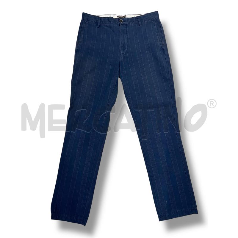 PANTALONE UOMO DOCKERS BLU PETROLIO MICRO QUADRI | Mercatino dell'Usato Rivoli 1