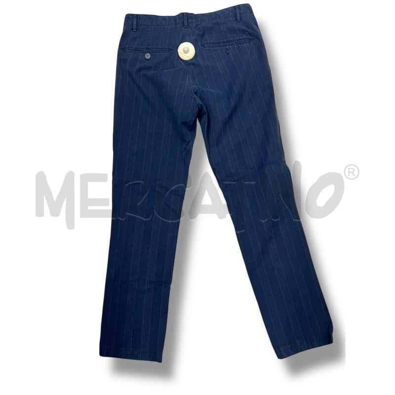 PANTALONE UOMO DOCKERS BLU PETROLIO MICRO QUADRI | Mercatino dell'Usato Rivoli 2