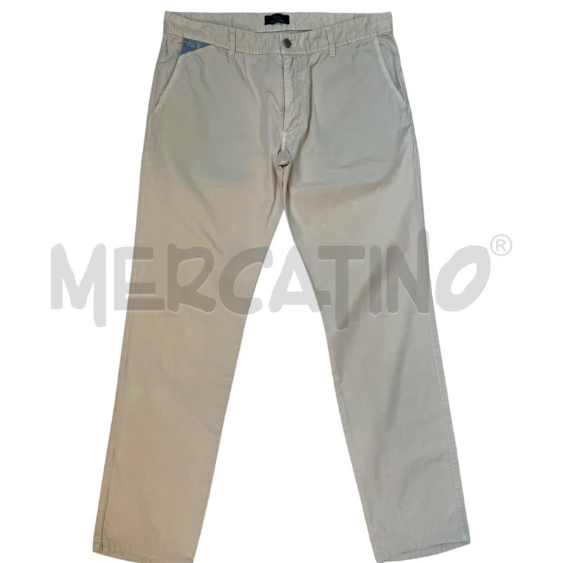 PANTALONE UOMO HARMONT & BLAINE BEIGE/BLU | Mercatino dell'Usato Rivoli 1