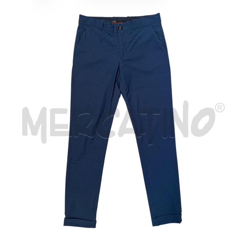 PANTALONE UOMO RRD BLU MICRO POIS TESSUTO TECNICO | Mercatino dell'Usato Rivoli 1