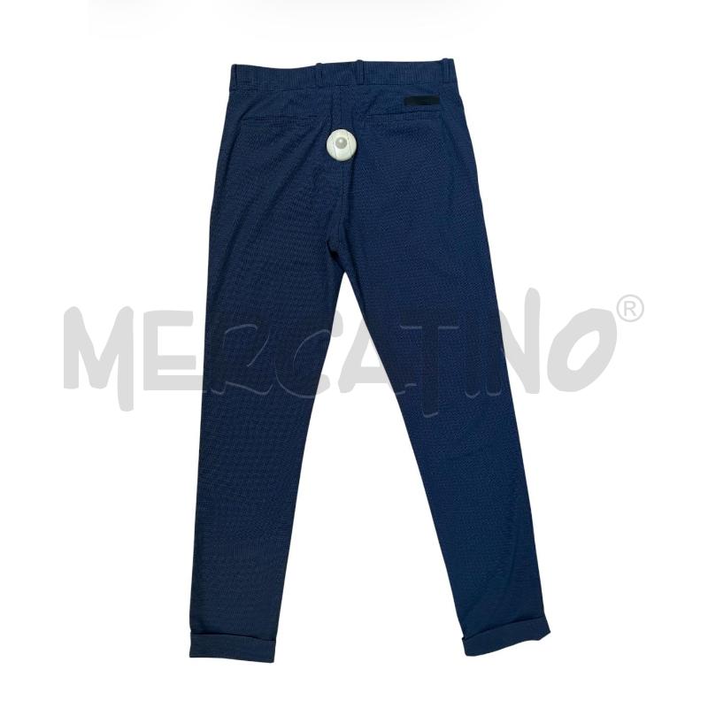PANTALONE UOMO RRD BLU MICRO POIS TESSUTO TECNICO | Mercatino dell'Usato Rivoli 2