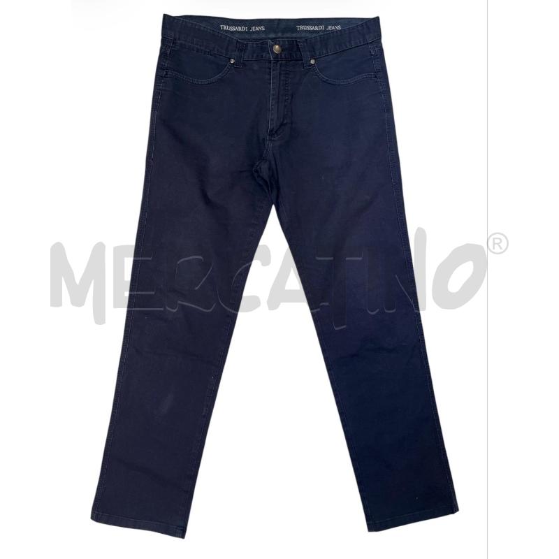 PANTALONE UOMO TRUSSARDI JEANS BLU SCURO | Mercatino dell'Usato Rivoli 1