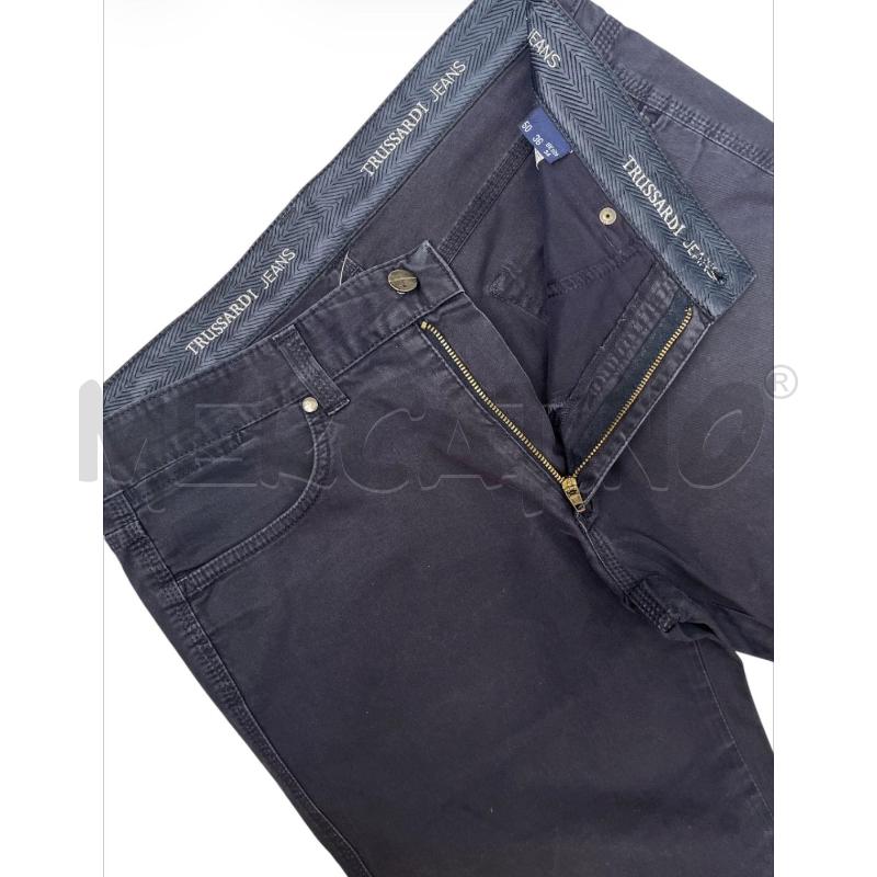 PANTALONE UOMO TRUSSARDI JEANS BLU SCURO | Mercatino dell'Usato Rivoli 3