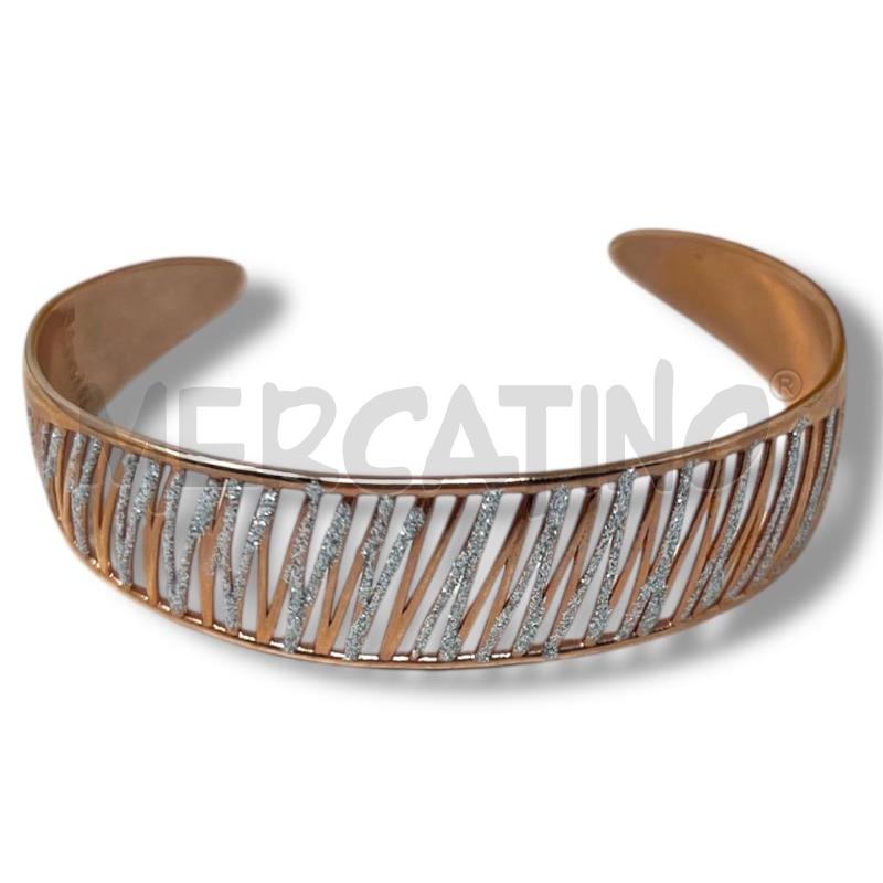 PARURE ANELLO BRACCIALE STROILI ROSEGOLD  | Mercatino dell'Usato Rivoli 2