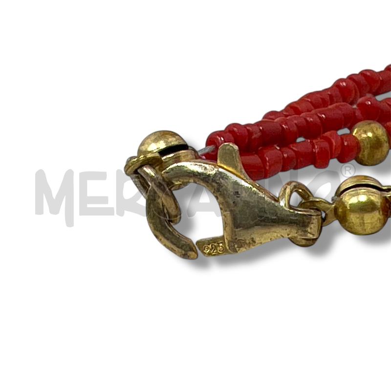 PARURE ARG 925 CORALLO ORECCHINI COLLANA | Mercatino dell'Usato Rivoli 3