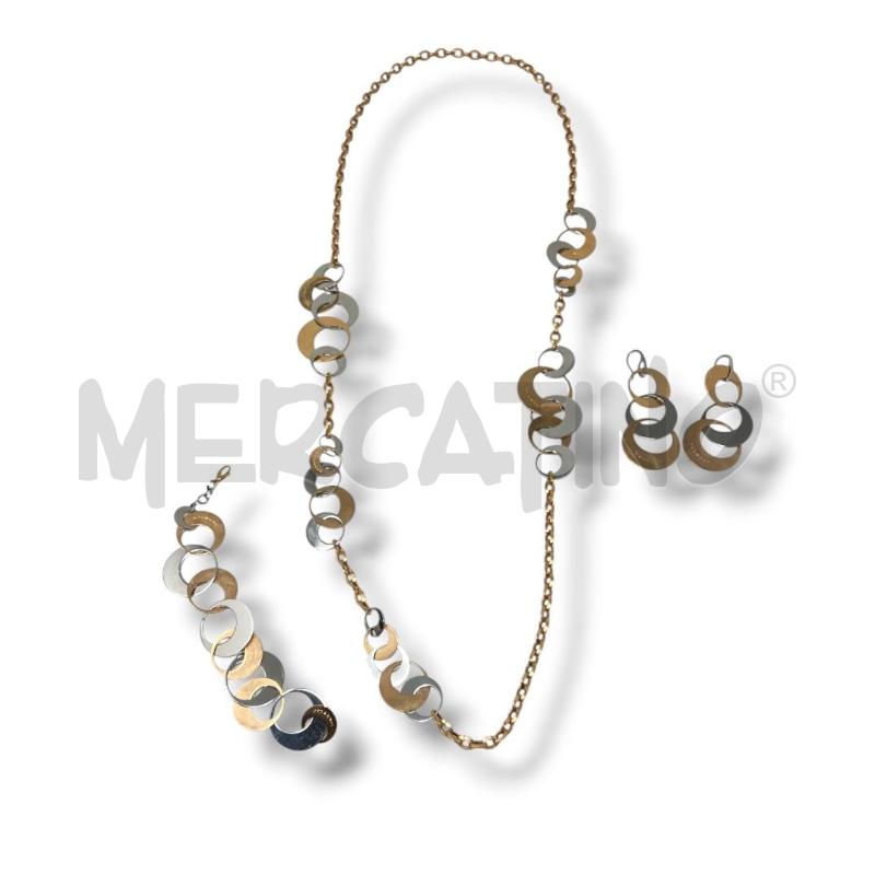 PARURE REBECCA CERCHI MEZZE LUNE ROSE GOLD  | Mercatino dell'Usato Rivoli 2