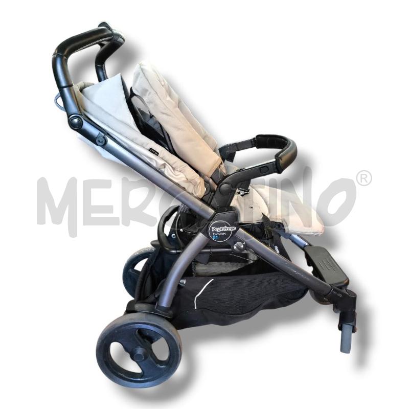 PASSEGGINO TRIO PEG PEREGO 51 DENIM / BEIGE | Mercatino dell'Usato Rivoli 5