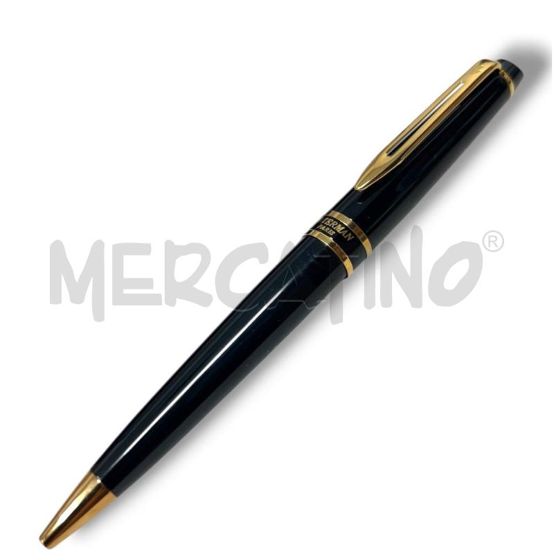 PENNA A SFERA WATERMAN SCATOLA BLU REFIL BLU | Mercatino dell'Usato Rivoli 3