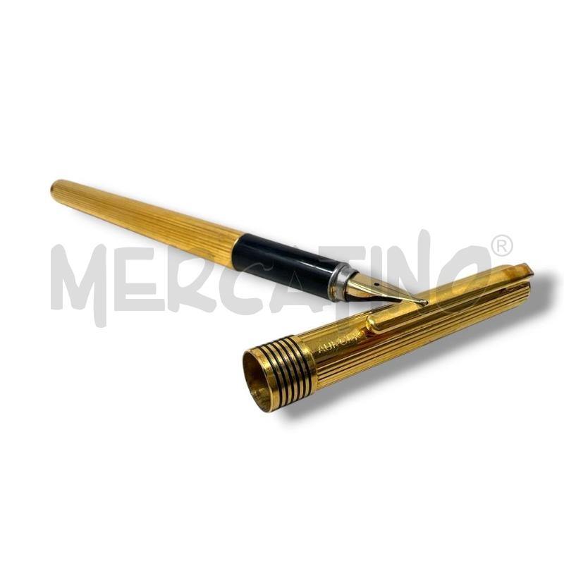 PENNA STILOGRAFICA AURORA DORATA | Mercatino dell'Usato Rivoli 2