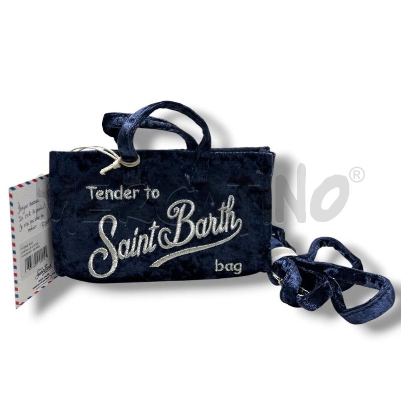 PHONE BAG DONNA SAINT BARTH BLU CINIGLIA | Mercatino dell'Usato Rivoli 1