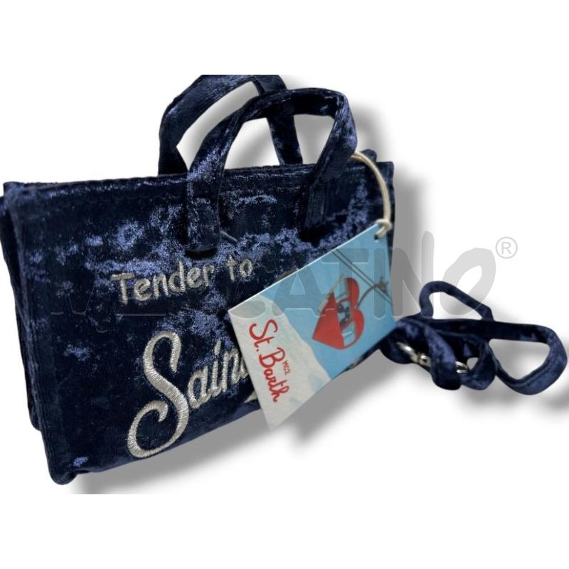 PHONE BAG DONNA SAINT BARTH BLU CINIGLIA | Mercatino dell'Usato Rivoli 2