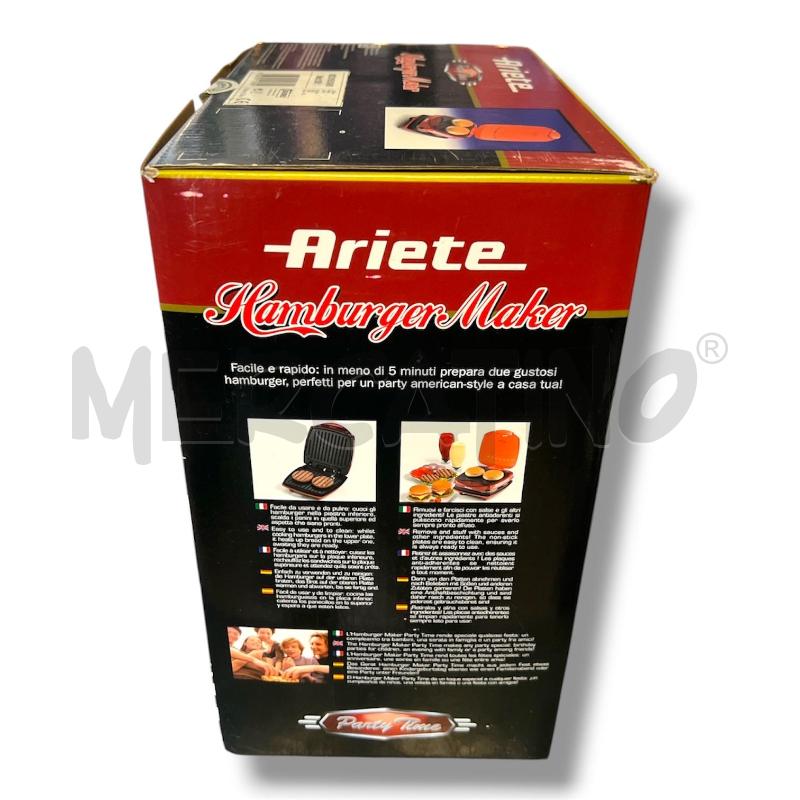 PIASTRA HAMBURGER MAKER ARIETE | Mercatino dell'Usato Rivoli 2