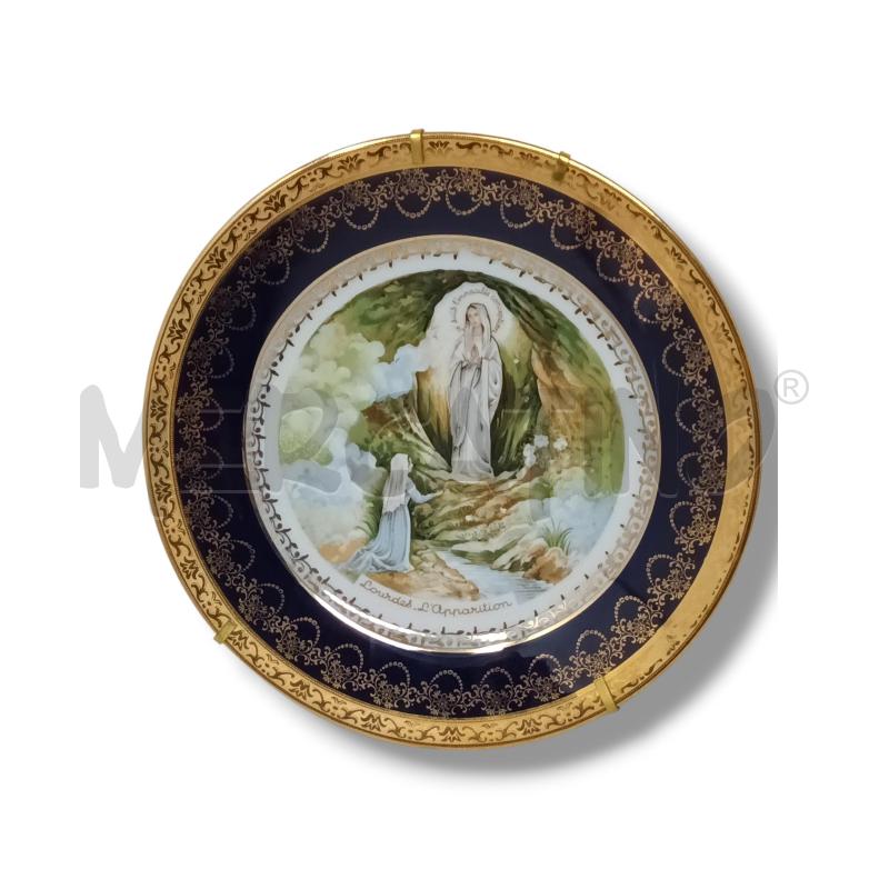 PIATTO APPARIZIONE LOURDES LIMOGES  | Mercatino dell'Usato Rivoli 1