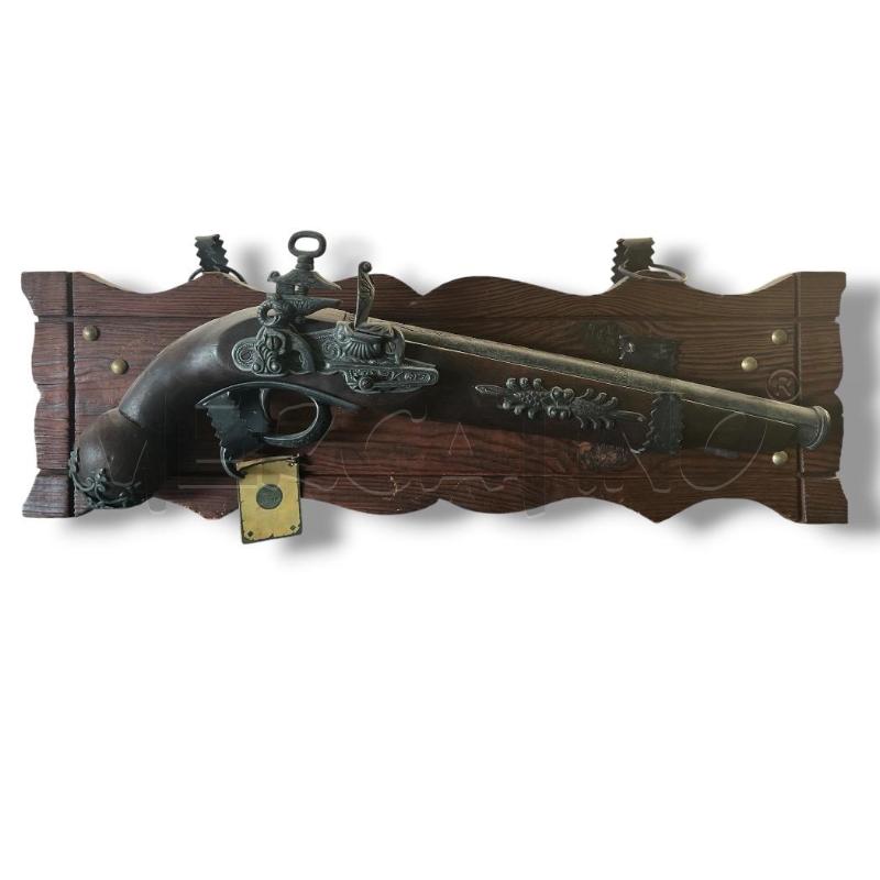 PISTOLA SPAGNOLA DECORATIVA QUADRO LEGNO | Mercatino dell'Usato Rivoli 1