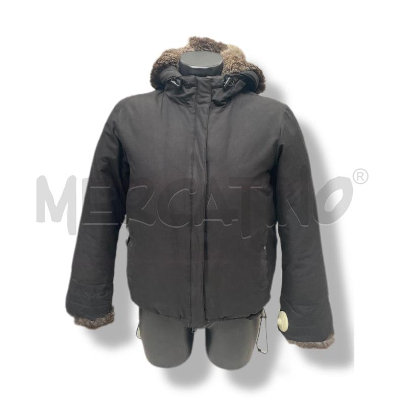 PIUMINO DONNA BEST COMPANY NERO INSERTI LAPIN | Mercatino dell'Usato Rivoli 1
