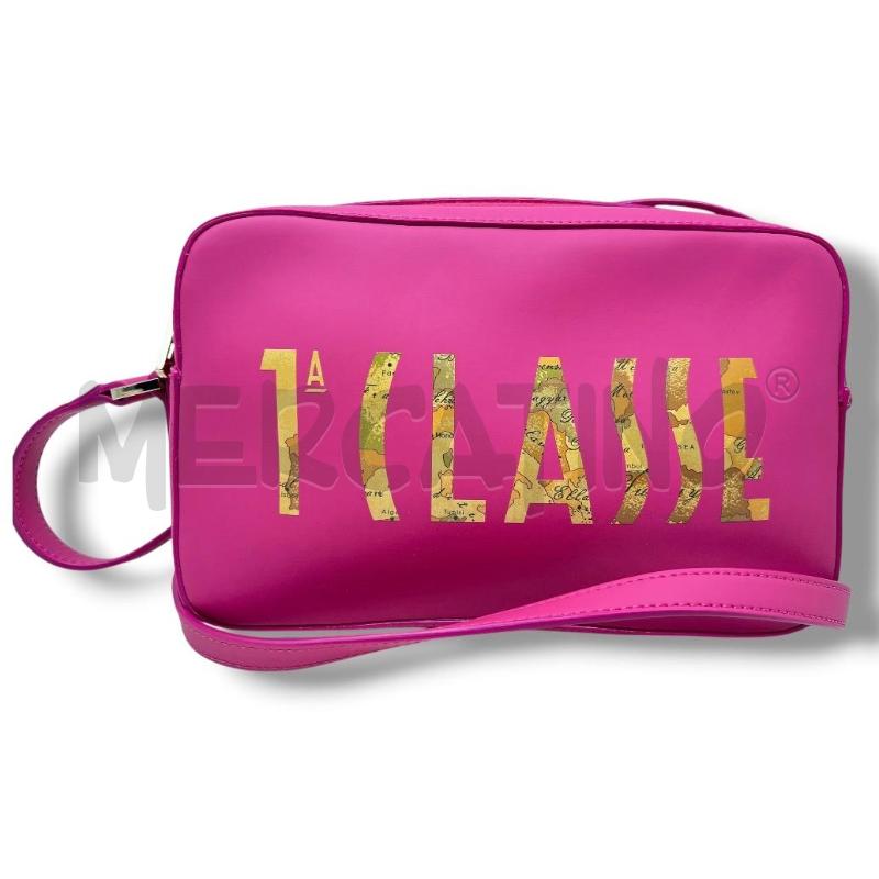 POCHETTE ALVIERO MARTINI PRIMA CLASSE REPORTER FUCSIA MAXI LOGO | Mercatino dell'Usato Rivoli 1