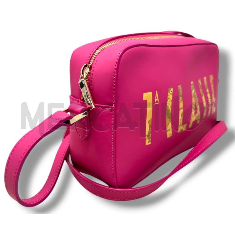 POCHETTE ALVIERO MARTINI PRIMA CLASSE REPORTER FUCSIA MAXI LOGO | Mercatino dell'Usato Rivoli 2