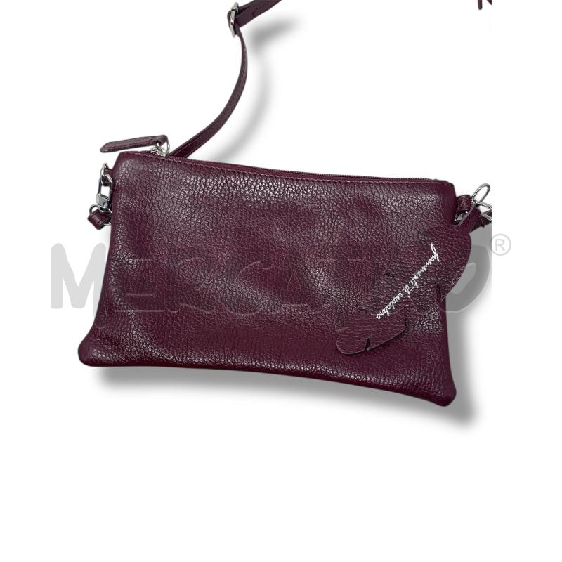 POCHETTE COLIBRI BAG BORDEAUX PELLA CANGIANTE  | Mercatino dell'Usato Rivoli 3