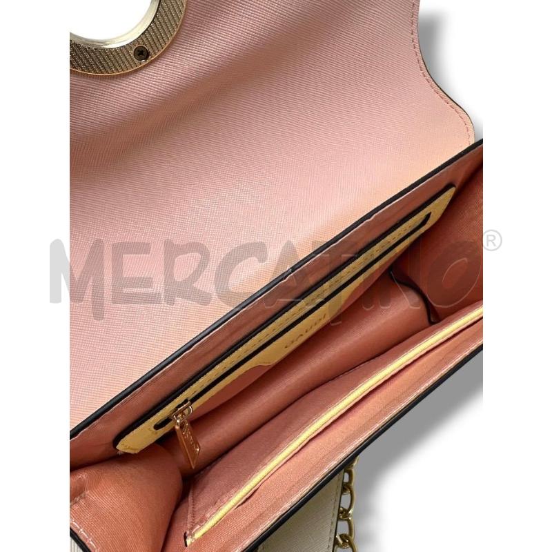 POCHETTE GAUDI ROSA GIALLO TRACOLLA CATENA | Mercatino dell'Usato Rivoli 4