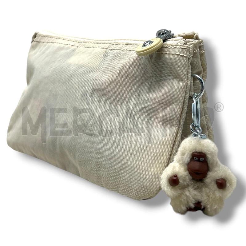POCHETTE KIPLING CREMA  | Mercatino dell'Usato Rivoli 2