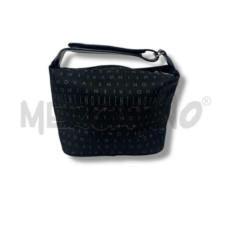 POCHETTE MARIO VALENTINO NERA MULTILOGO | Mercatino dell'Usato Rivoli 1