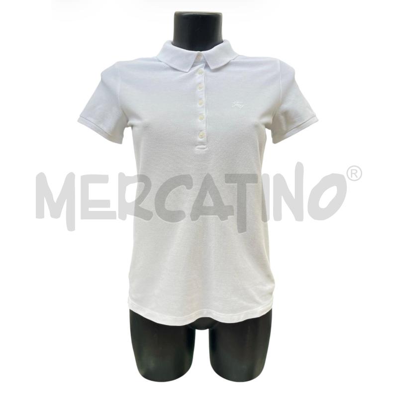 POLO DONNA FAY BIANCA 6 BOTTONI | Mercatino dell'Usato Rivoli 1