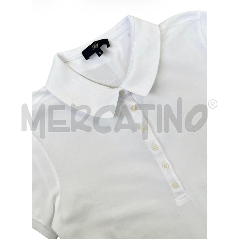 POLO DONNA FAY BIANCA 6 BOTTONI | Mercatino dell'Usato Rivoli 3