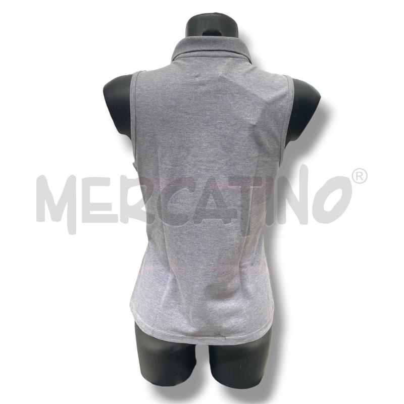 POLO DONNA PEUTEREY SMANICATA GRIGIA  | Mercatino dell'Usato Rivoli 3