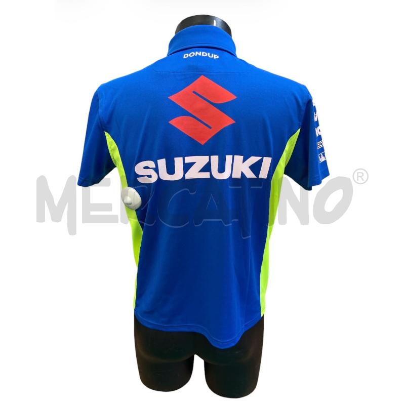 POLO SPORT SUZUKI BLU GIALLO FLUO TG S | Mercatino dell'Usato Rivoli 2