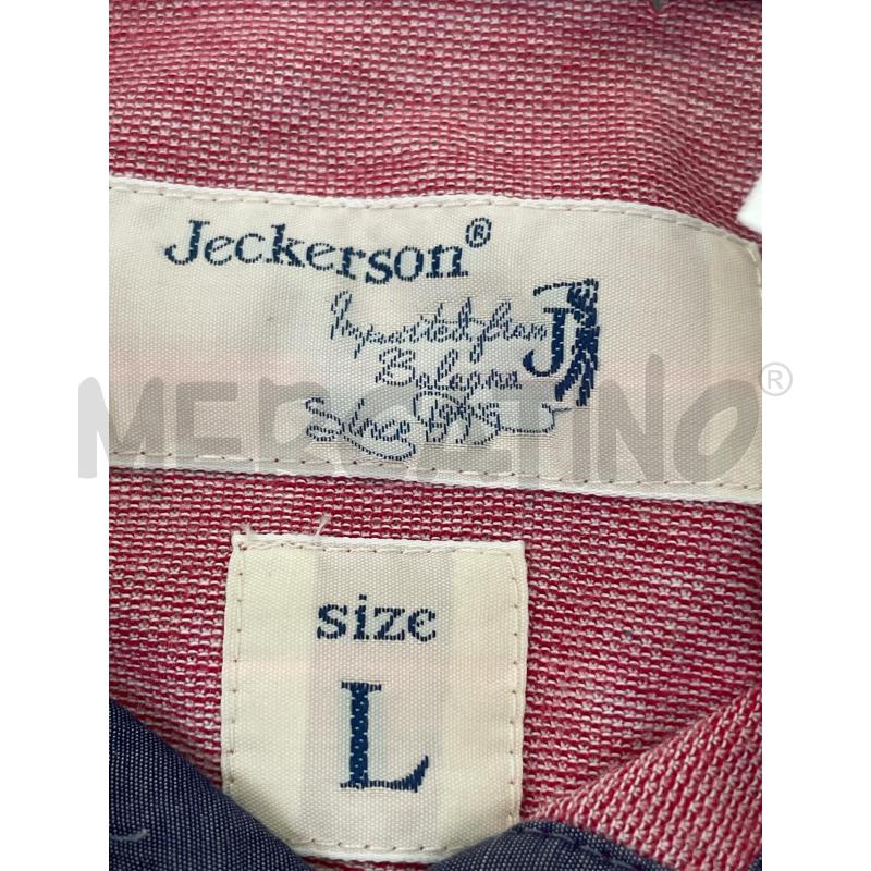 POLO UOMO JECKERSON ROSSA MELANGE  | Mercatino dell'Usato Rivoli 3