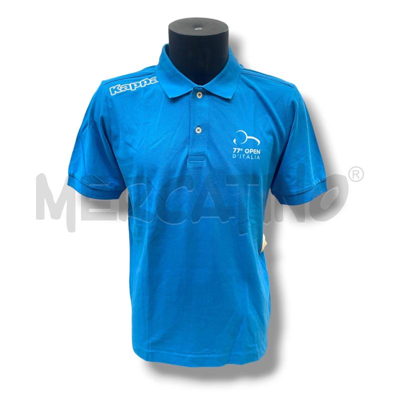 POLO UOMO KAPPA AZZ 77 OPEN D'ITALIA  | Mercatino dell'Usato Rivoli 1