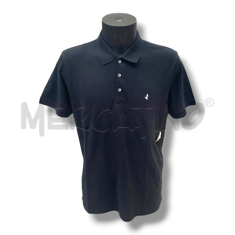 POLO UOMO NAVIGARE NERA LOGO BIANCO | Mercatino dell'Usato Rivoli 1