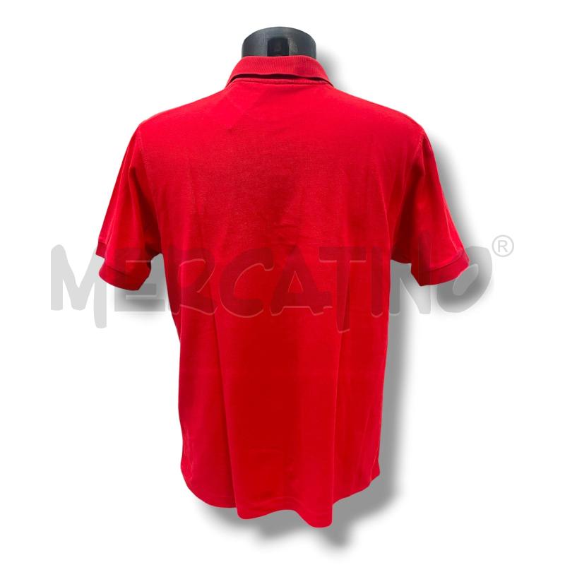 POLO UOMO NIKE ROSSA LOGO BIANCO  | Mercatino dell'Usato Rivoli 2