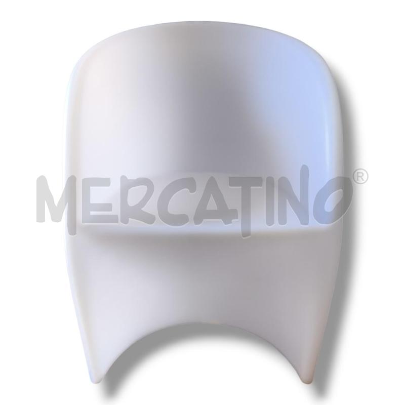POLTRONA DA ESTERNO TRASPARENTE H 78 CM 40X59.5X45 | Mercatino dell'Usato Rivoli 1