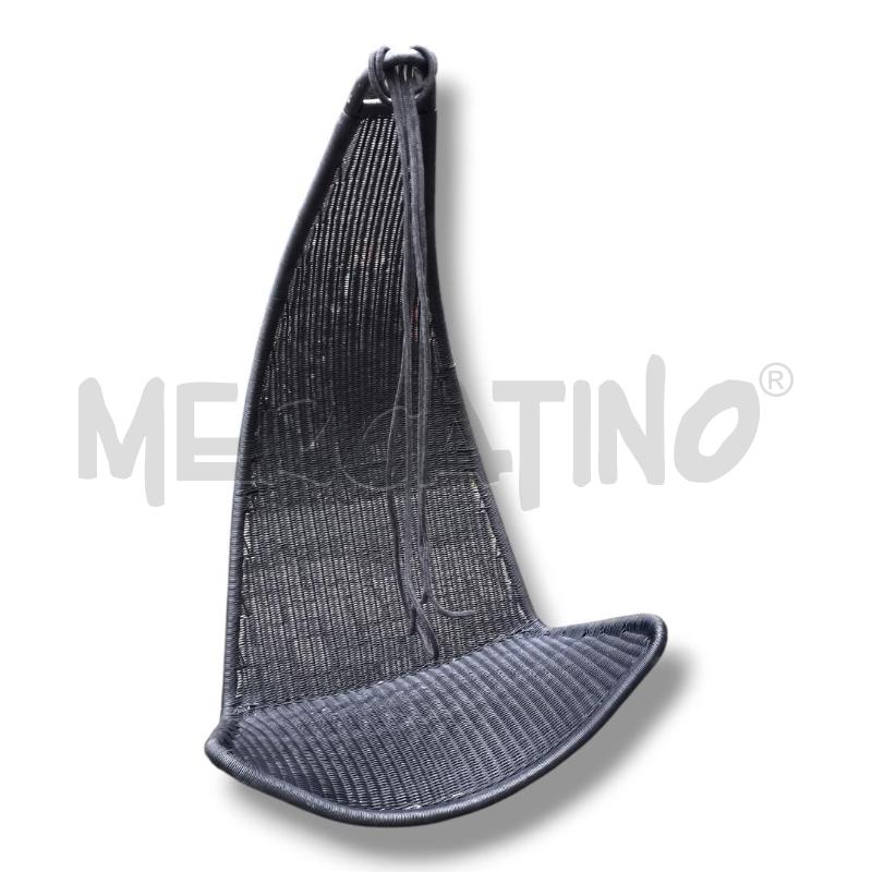 POLTRONA SOSPESA VIMINI SCURA 150 CM | Mercatino dell'Usato Rivoli 1