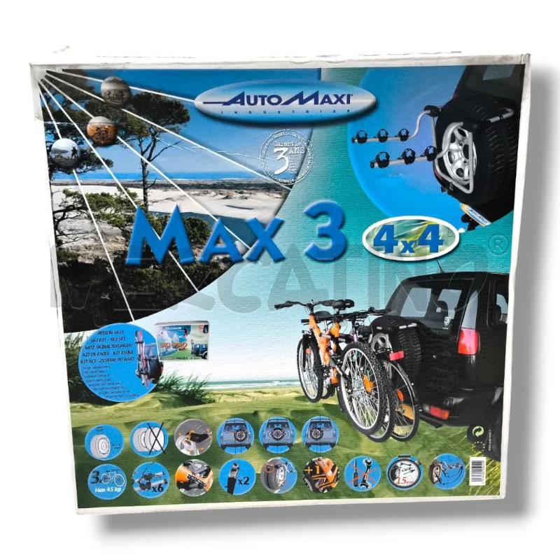 PORTA BICI AUTO MAXI 3 POSTI 45KG MAX | Mercatino dell'Usato Rivoli 1