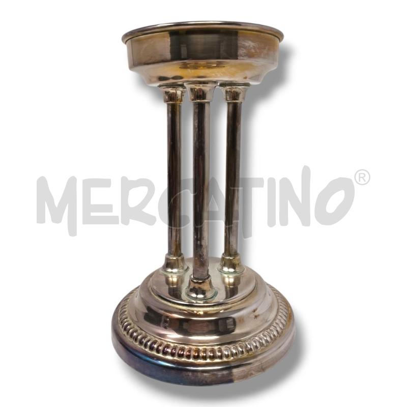 PORTA CERO SILVER 20CM | Mercatino dell'Usato Rivoli 1