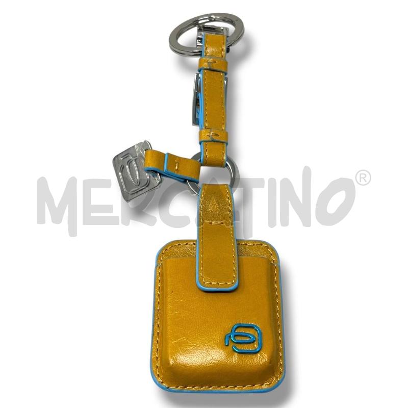 PORTA CHIAVI PIQUADRO OCRA PELLE CON PORTA TAG | Mercatino dell'Usato Rivoli 2