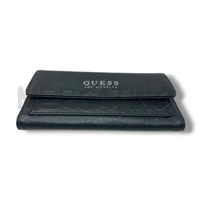 PORTA FOGLIO GUESS SIMILPELLE NERO | Mercatino dell'Usato Rivoli 1
