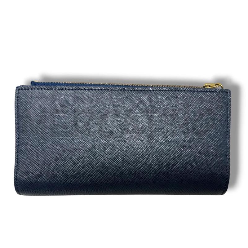 PORTA FOGLIO INTREND PELLE BLU | Mercatino dell'Usato Rivoli 1