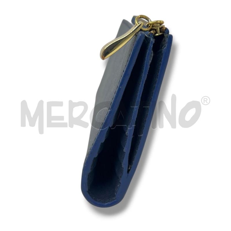 PORTA FOGLIO INTREND PELLE BLU | Mercatino dell'Usato Rivoli 3