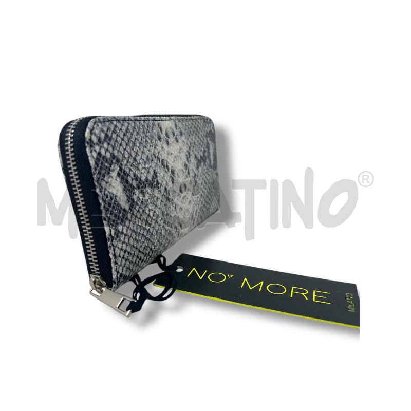 PORTA FOGLIO NO MORE PELLE STAMPA RETTILE B/N | Mercatino dell'Usato Rivoli 2