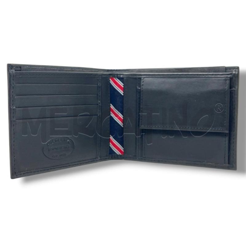 PORTA FOGLIO TOMMY HILFIGER NERO PELLE | Mercatino dell'Usato Rivoli 2