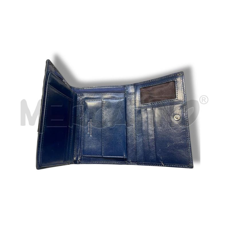PORTA FOGLIO VERA PELLE RETTILE VIOLA | Mercatino dell'Usato Rivoli 5